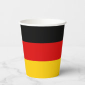ドイツ国旗 紙コップ (裏面)