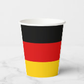 ドイツ国旗 紙コップ (裏面)