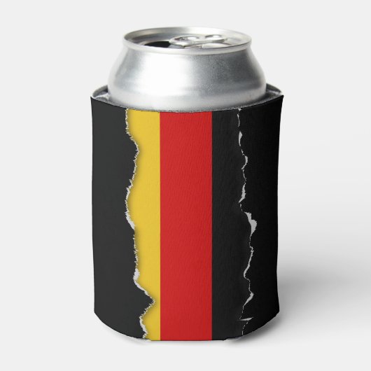 ドイツ国旗 缶クーラー (缶正面)