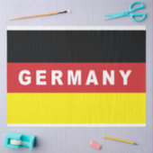 ドイツ国旗 薄葉紙 (クラフト)