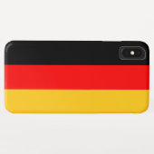 ドイツ国旗 Case-Mate iPhoneケース (裏面(横))