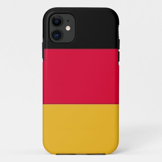 ドイツ国旗 Case-Mate iPhoneケース (裏面)