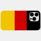 ドイツ国旗 Case-Mate iPhoneケース (裏面 (横))