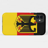 ドイツ国旗 Case-Mate iPhoneケース (裏面(横))