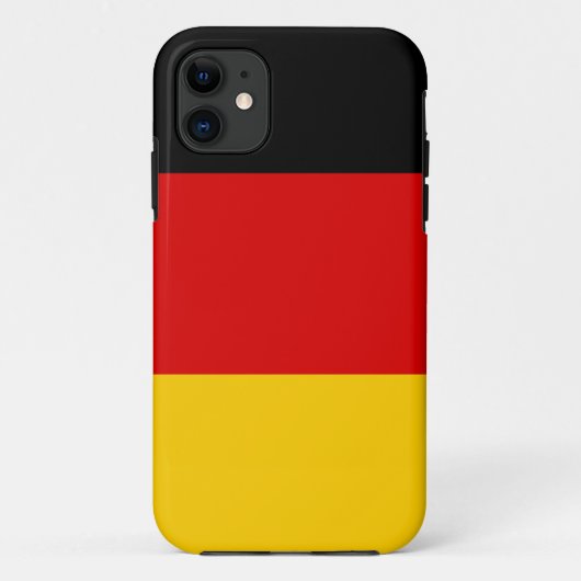 ドイツ国旗 Case-Mate iPhoneケース (裏面)