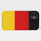 ドイツ国旗 Case-Mate iPhoneケース (裏面(横))