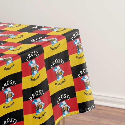 ドイツ国旗 | Prost |オクトーバーフェスト テーブルクロス (インサイチュ)