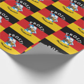 ドイツ国旗 | Prost |オクトーバーフェスト ラッピングペーパー (角)