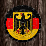 ドイツ国旗Dartboard & Germany / game board ダーツボード<br><div class="desc">ダーツボード：ドイツとドイツの国旗のダーツ、家族のおもしろいゲーム – 私の国を愛する，夏のゲーム，休日，父の日，誕生日パーティー，大学生/スポーツファン</div>