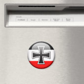 ドイツ国旗WWI マグネット (インサイチュ (食洗機))