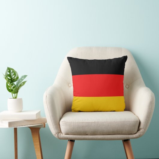 ドイツ国旗x旗まくら クッション (椅子)