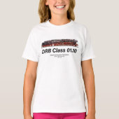 ドイツ国鉄01.10形蒸気機関車 Tシャツ (正面)