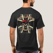 ドイツ国防軍憲兵隊 クルイツTシャツ Tシャツ (裏面)