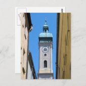 ドイツ失ったのミュンヘンで時間に ポストカード (正面/裏面)