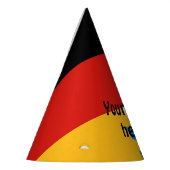 ドイツ州のバイエルン国旗の色 パーティーハット (左)