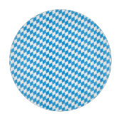 ドイツ州のバイエルン – 旗の色パターン カッティングボード (正面)