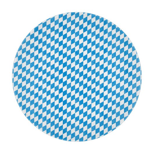 ドイツ州のバイエルン – 旗の色パターン カッティングボード (正面)