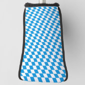 ドイツ州のバイエルン – 旗の色パターン ゴルフヘッドカバー (回転90)