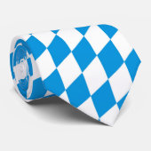 ドイツ州のバイエルン – 旗の色パターン ネクタイ (ロール)