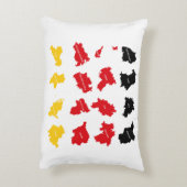 ドイツ州国旗 アクセントクッション (裏面(縦))