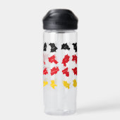 ドイツ州国旗 ウォーターボトル (背面)