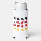 ドイツ州国旗 スリム缶クーラー (Seltzer正面)