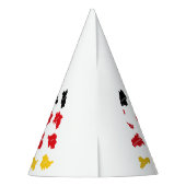 ドイツ州国旗 パーティーハット (裏面)