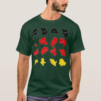 ドイツ州国旗 Tシャツ