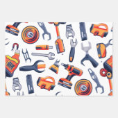 ドイツ工具重量包装紙 ラッピングペーパーシート (正面2)