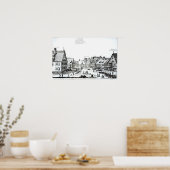 ドイツ市場町， 1704 ポスター (キッチン)