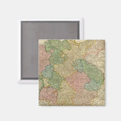 ドイツ帝国の地図 マグネット (正面/裏面)