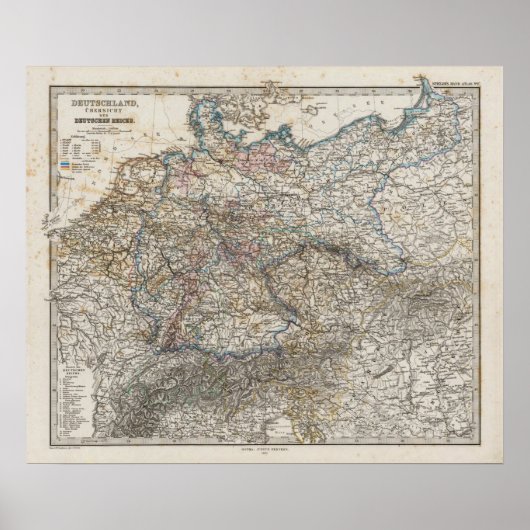 ドイツ帝国の概要 ポスター (正面)