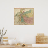 ドイツ帝国アトラスマップ ポスター (キッチン)