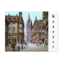 ドイツ帝国ハノーバーのマーケットチャーチ(1900年)