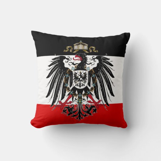 ドイツ帝国国旗 クッション (正面)