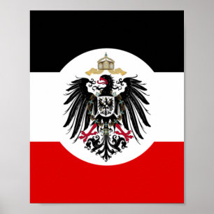 ドイツ帝国国旗 ポスター
