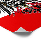 ドイツ帝国国旗 ポスター (角)