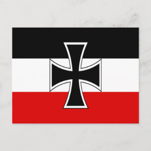 ドイツ帝国国旗 ポストカード