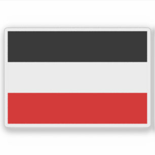 ドイツ帝国国旗（1871年～1918年） シール