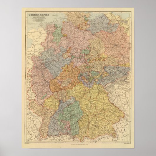ドイツ帝国西部 ポスター (正面)