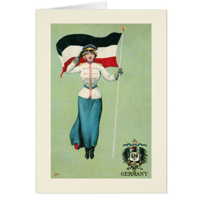 ドイツ帝国(1871-1918年)の旗 (正面)