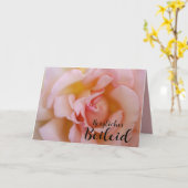 ドイツ悔やみや弔慰ピンクローズ カード (黄色い花)