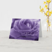 ドイツ悔やみや弔慰喪失の父バラ カード (黄色い花)