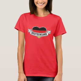 ドイツ愛カスタム文字シャツ&ジャケット Tシャツ