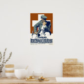 ドイツ戦争捕虜のためのチャリティーww1プロパガンダ ポスター (キッチン)