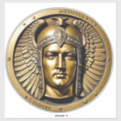 ドイツ戦争領主アルミニウスのヘルマン シール (シート)