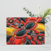 ドイツ招待状との特別デザイン 招待状 (スタンド正面)