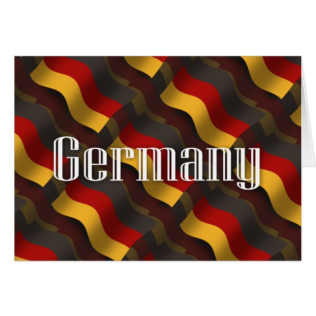 ドイツ振る旗 (正面横)