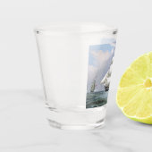 ドイツ捕鯨船ダイアナ&アン1800年代 ショットグラス (左)