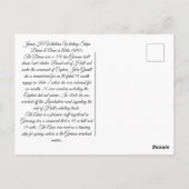 ドイツ捕鯨船ダイアナ&アン1800年代 ポストカード (裏面)